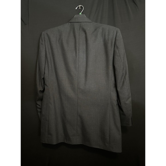 Stafford Men's Gray 2PC Suit 43R Blazer & 38x30 Slacks | Gray Sport Coat Set - Picture 7 of 12